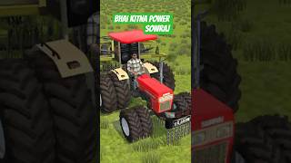 Desi Tractor Farming Fun 🚜TractorSimulator #TractorGame #FarmingSimulator #TractorGameplay #gaming