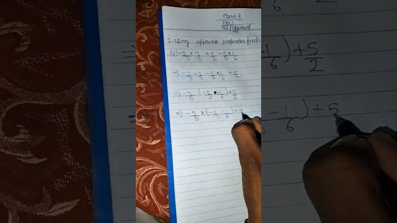 RS aggarwal math class 8 