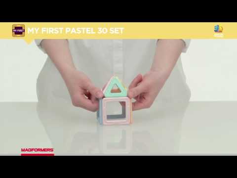 Видео: Magformers My First 30 Pastel Set Review