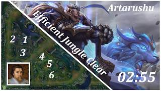 How to: Efficient Jungle Clear - Garen | 02:55!