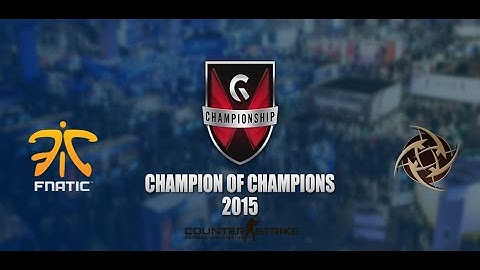 fnatic vs. NiP | Halbfinale, Gfinity Champion of Champions | de_dust2 Map 1