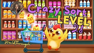 Crazy Sort - Goods Sort 3D Level 28