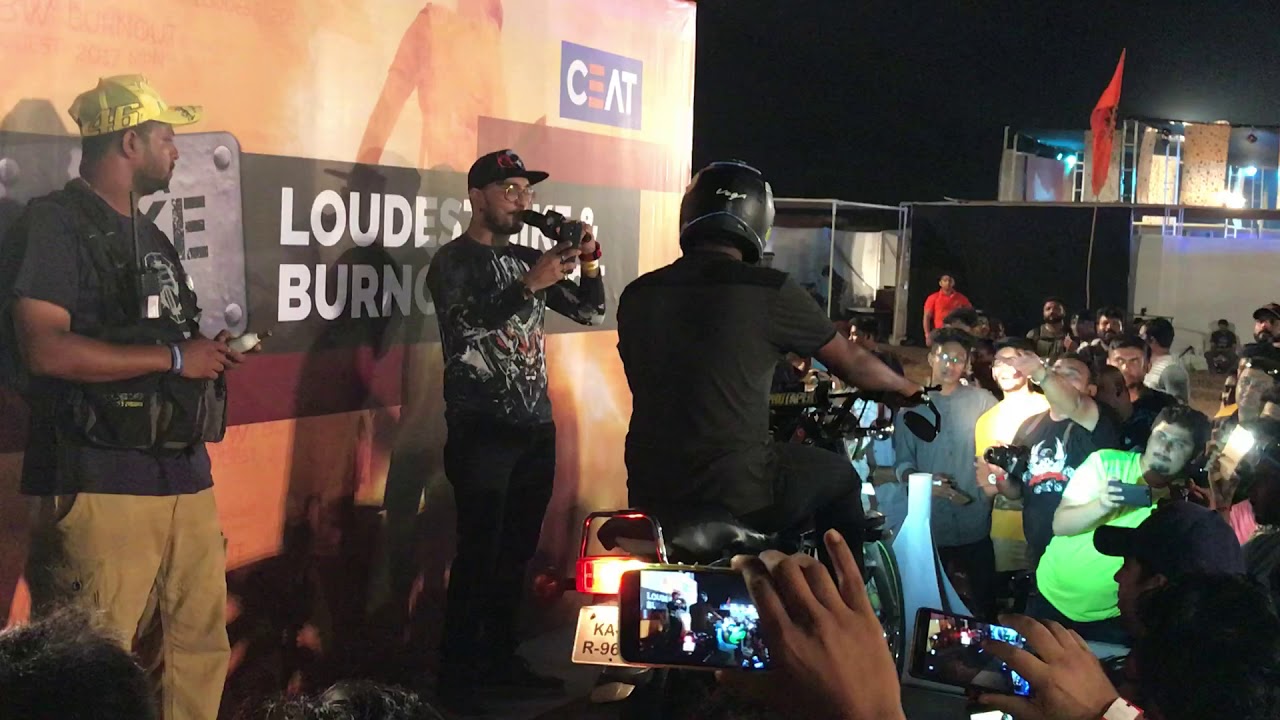 India Bike Week 2017 - Loudest Bike Competition contestant - Yamaha RX-100