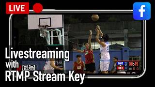 How-to Livestream with RTMP Stream Key - BT Basketball Camera & Other Sports screenshot 4