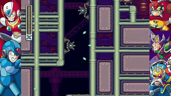Mega Man X2 Run Part 3: X-Hunters base and Sigma