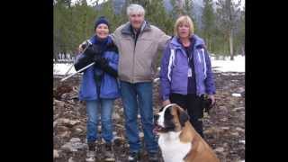 Cutting Down the Christmas Tree in Idaho Forest 2013