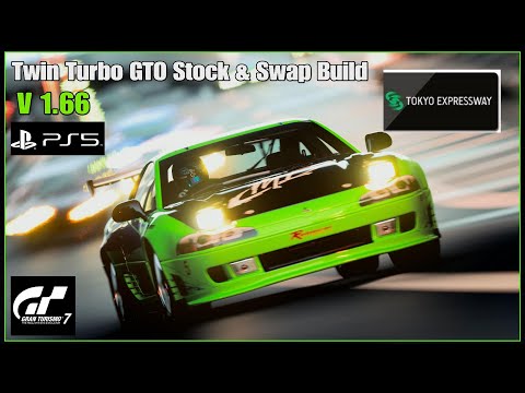 GT7 Tokyo Expressway 600 Mitsubishi GTO Twin Turbo Build V 1.66+