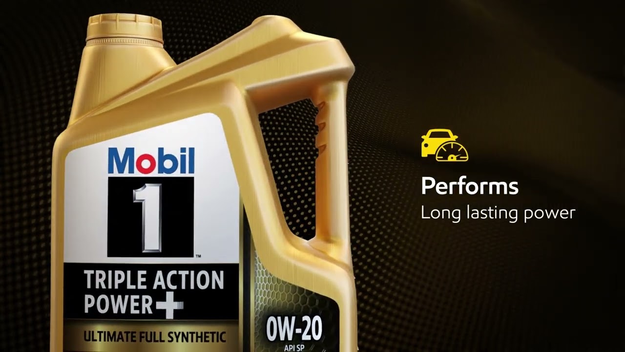 Mobil 1™ สูตรใหม่! Triple Action Power+ - YouTube