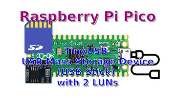 [Raspberry Pi Pico (c-sdk)] Storage: Ep 5. TinyUSB USB Mass Storage Device(USB Stick) || RP2040