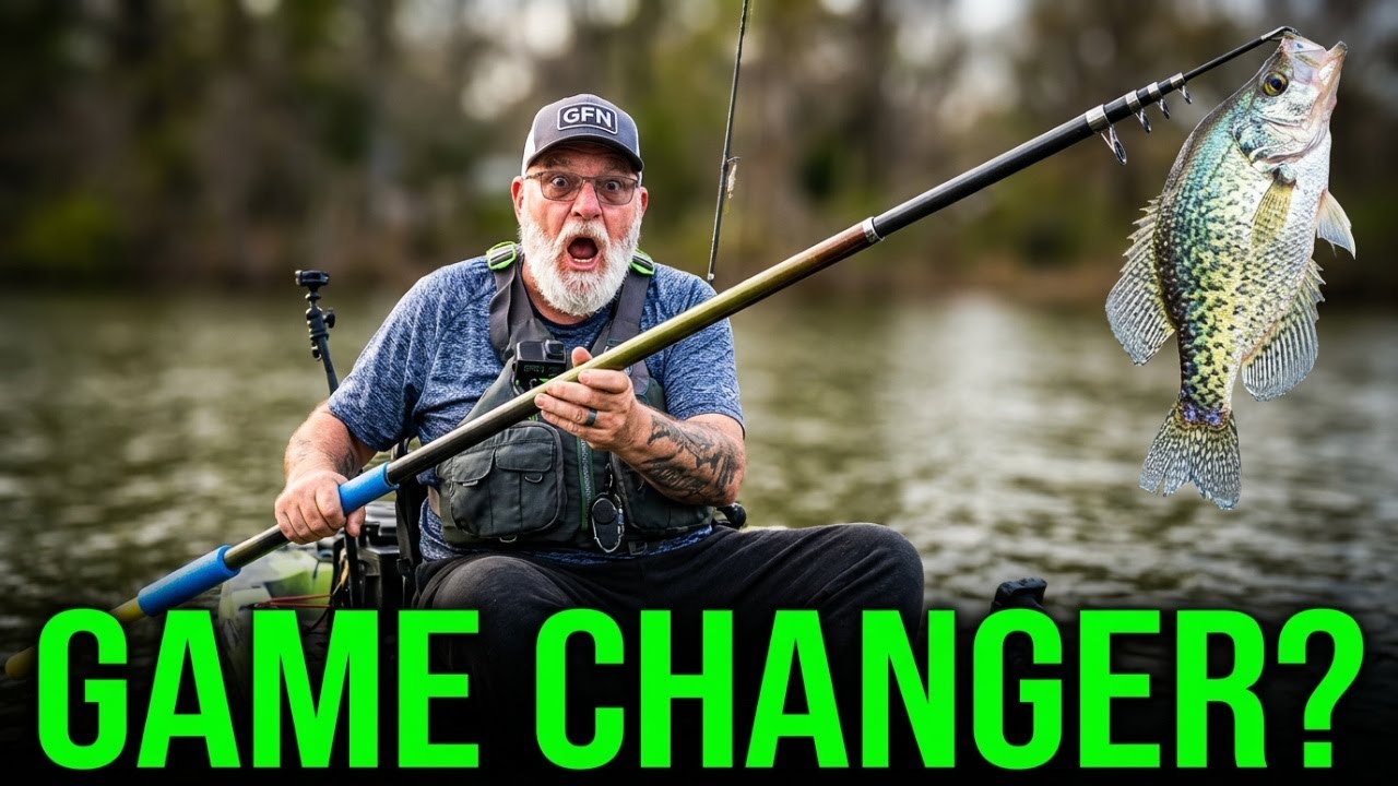 LONG POLE CRAPPIE Fishing - Game Changing Technique?