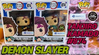 Demon Slayer Funko Pop Tanjiro Kamado Galactic Toys Chase Glow In The Dark