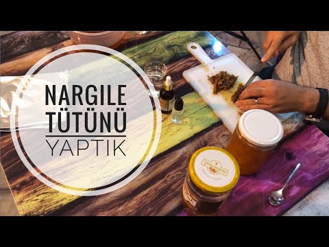 EVDE NARGİLE TÜTÜNÜ NASIL YAPILIR ( #nargile ,#hookah )