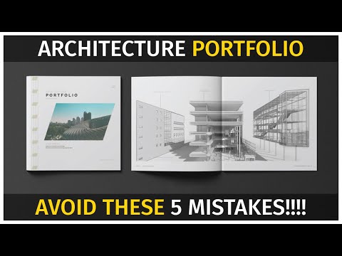 Top 5 Architecture Portfolio Mistakes