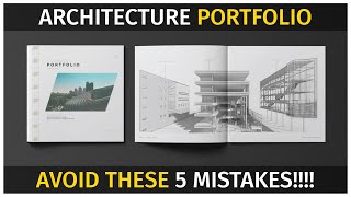 Top 5 Architecture Portfolio Mistakes