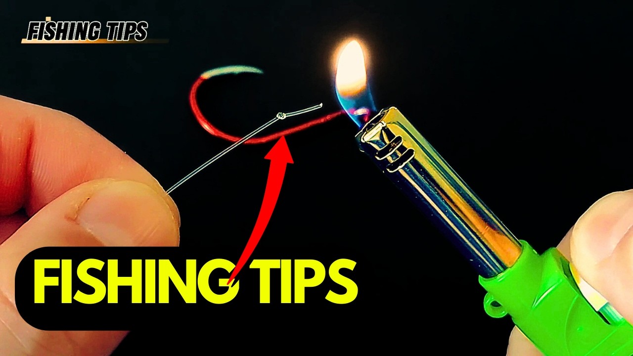 Советы по рыбалке: как завязать простой узел для крючка