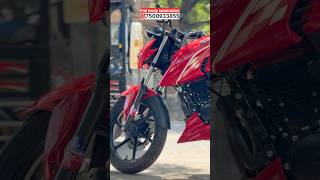 Tvs apache lamination #tvsapache #lamination #wrapping #bikemodification #tvs #shorts  @mfgraphicss