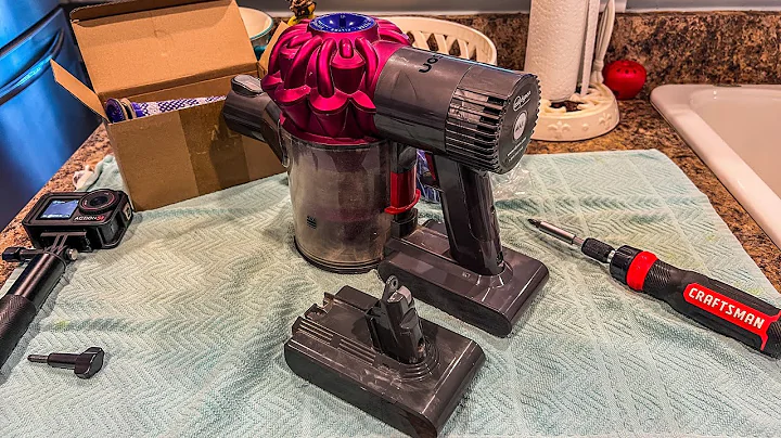 Dyson V6 vacuum battery replacement