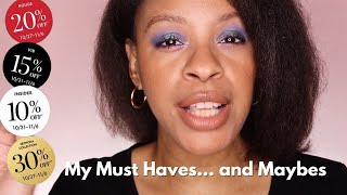 Sephora Saving Event - Whats In My Cart and On My Loves List