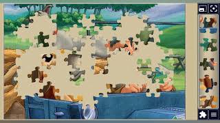 Happy Ride with Trusty Dogs🤠🐶🐶🐾✨️🪄//jigsaw puzzles🧩//jigsaw puzzles journey🧩//puzzlesArt🧩🧩// screenshot 3