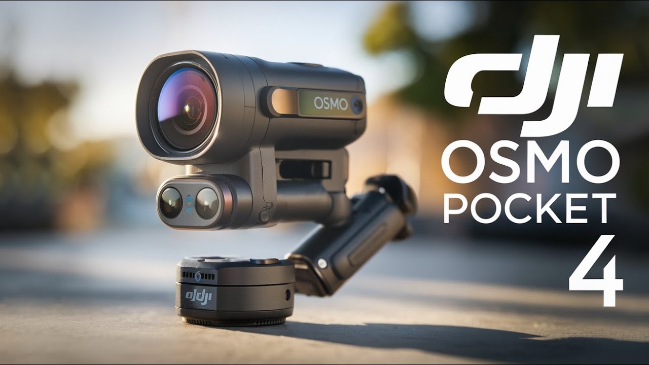 DJI Osmo Pocket 4 Leaks, Specs & GameChanging Features Revealed