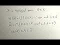 Topology - Closure