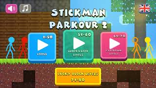 Stickman Parkour 2 Walkthrough screenshot 2