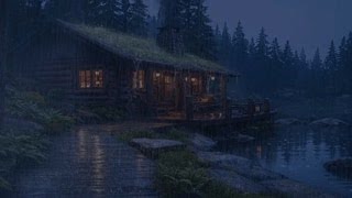 Deep Sleep Rain Sounds 🌧️ Relaxing Forest Night Ambience to Unwind