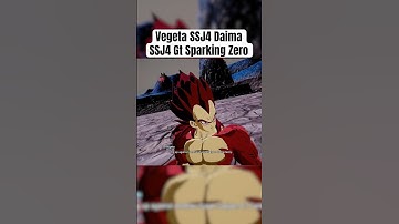 What If Vegeta SSJ4 Daima Dragon Ball Sparking Zero#dragonballsparkingzero #dragonball #sparkingzero