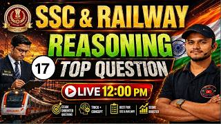 SSC And RAILWAY Reasoning Class 17 BY DK sir