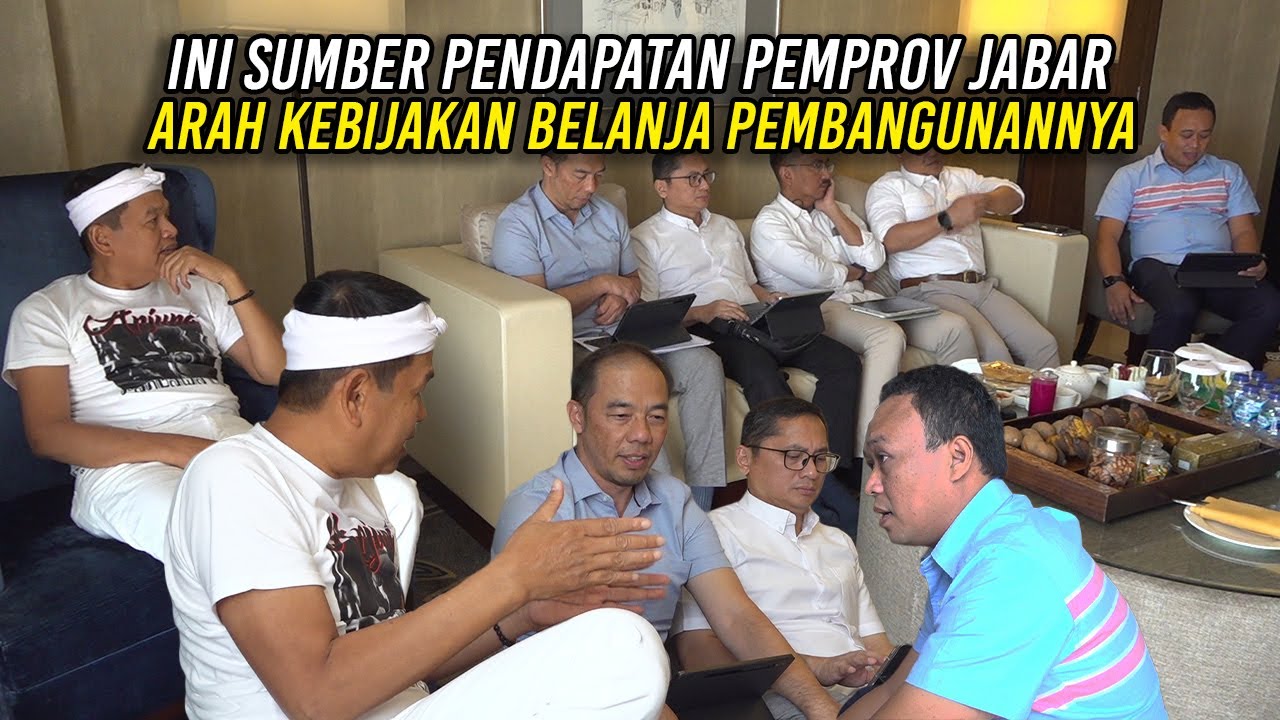 INI SUMBER  PENDAPATAN PEMPROV JABAR DAN ARAH KEBIJAKAN BELANJA PEMBANGUNANNYA