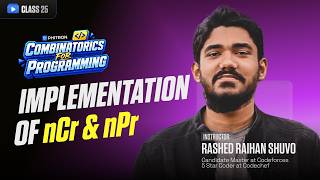 Implementation of nCr & nPr | Combinatorics Bangla Tutorial | Phitron
