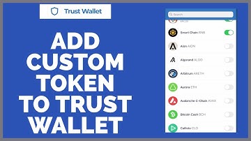 How To Add Custom Token to Trust Wallet 2022?
