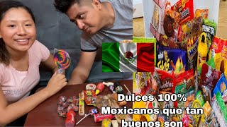 Probando dulces Mexicanos por primera vez??|| Guatemaltecos probando cosas mexicanas