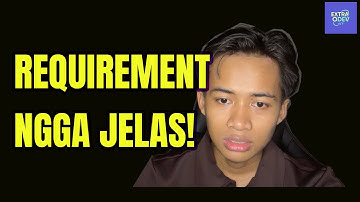 Ngoding Tanpa Requirement Itu Kayak Jalan Tanpa Tujuan