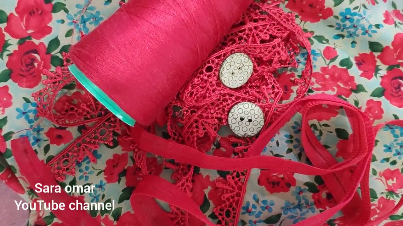 beautiful neck design/ cutting and stitching size XXL