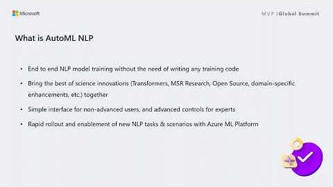 ODSC Webinar | Build NLP model with Azure ML AutoML NLP Capability