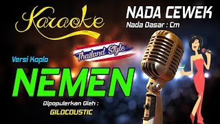 Karaoke NEMEN - Gildcoustic ( Nada Wanita )