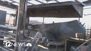 2 workers injured in food truck explosion