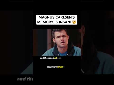 Magnus Carlsen’s Memory is INSANE #chess