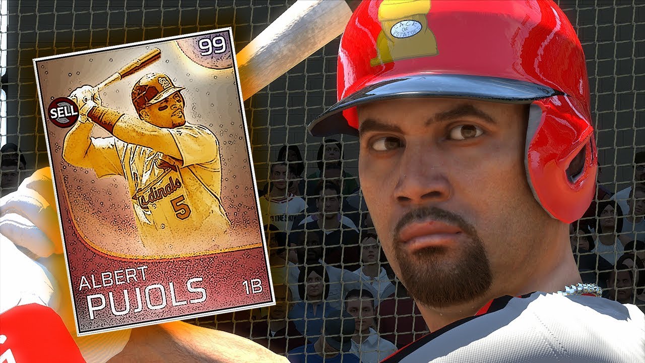 IMMORTAL ALBERT PUJOLS DEBUT!! MLB THE SHOW 18 DIAMOND DYNASTY