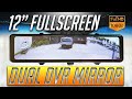 12” Full Screen LCD Rearview Mirror & Dashcam DVR: Pormido PR996