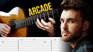 ARCADE Guitar Tab Tutorial (Duncan Laurence) screenshot 2