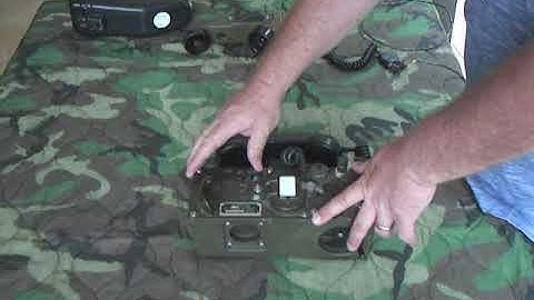 FIELD PHONE OPS: US Military  TA- 312 Field Phone