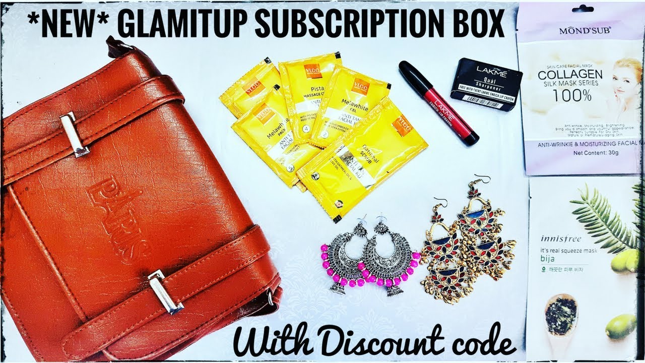 *New* Glamitup Box @ 399 | Beauty & Lifestyle Subscription | Unboxing & Review | *Giveaway open*