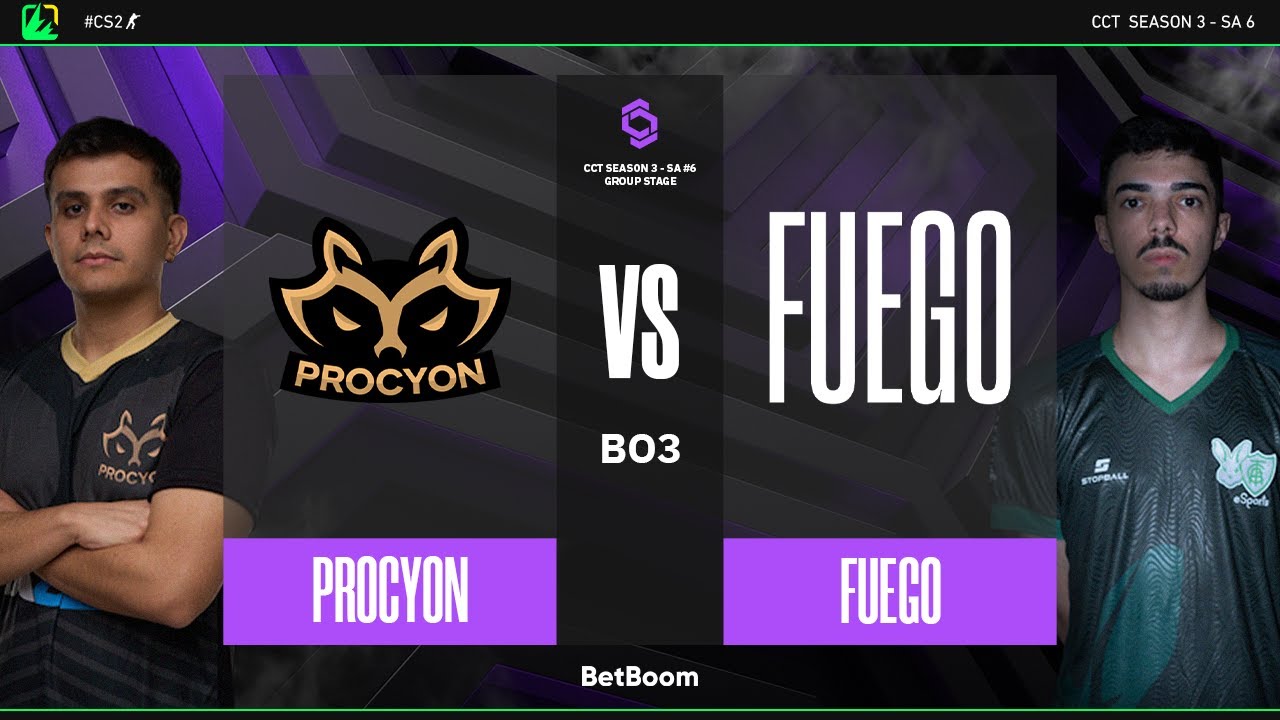 CCT Season 3 - SA #6 | Procyon vs Fuego | Fase de grupos | CS2