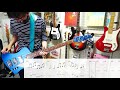 スピッツ/探検隊(live ver.) ベース演奏動画(TAB譜付き) Mike Lull Custum Guitars T4 Mahogany-Satin Lake Placid Blue-