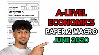 Edexcel A Level Economics Paper 2 (Macro) 2020 | Full Paper Walkthrough