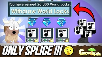 BEST LAZY PROFIT 2022‼️🤫[ONLY SPLICE!] 100% WORKS - GROWTOPIA PROFIT 2022