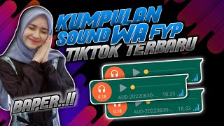 KUMPULAN 20 SOUND SAD):  WA FYP TIK TOK TERBARU 🗿