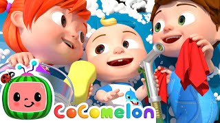 🧼 Car Wash Song KARAOKE! 🧼| CoComelon Nursery Rhymes | Sing Along With Me! | Moonbug Kids Songs